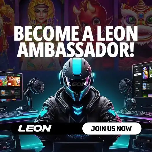 LEON Ambassador Search x Casino Influencers 2025